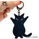 【ノベルティプレゼント!】 ダヤン わちふぃーるど キーホルダー ばんざいチップキー 黒 ダヤングッズ ねこ 猫のダヤン 猫 猫柄 wachifield 公式 ...