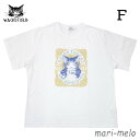  ダヤン わちふぃーるど レディース Tシャツ キャラT Fサイズ ダヤン ダヤングッズ 猫のダヤン プレゼント 母の日 就職 進学 通学 キャラクター 人気 猫柄 wachifield ワチフィールド 母の日 母の日 23F