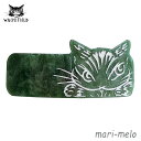 【ノベルティプレゼント!】 ダヤン わちふぃーるど アクリル バレッタ うでぐみ・緑 ダヤングッズ ねこ 猫のダヤン 猫 猫柄 wachifield 公式 かわ...