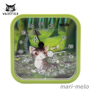 【母の日ラッピングサービス中】 ダヤン わちふぃーるど 猫 温湿度計 森のささやき ダヤングッズ ねこ 猫のダヤン 猫柄 ネコ柄 キャラクター wachifield ワチフィールド かわいい おしゃれ プレゼント バレンタイン 無料 ギフト ラッピング 25D