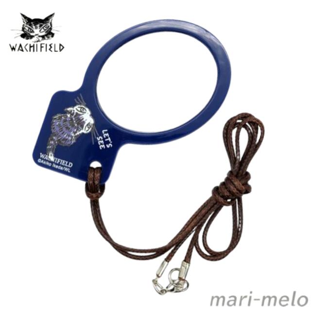 【 土日祝も発送！】 ダヤン わちふぃーるど ダヤングッズ リーディング ルーペ 見上げ ネイビー 猫 ね..