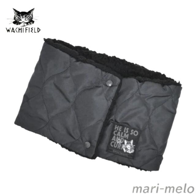 【 土日祝も発送！】 ダヤン わちふぃーるど ダヤングッズ キルティング ネック ウォーマー ブラック ..