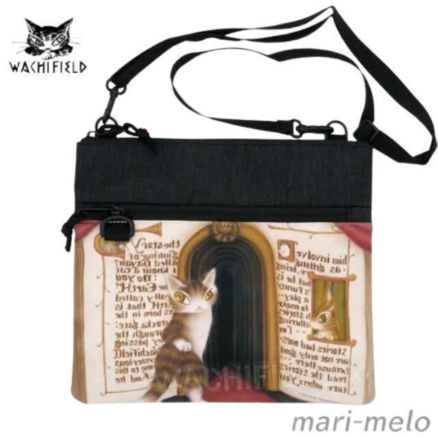 【 土日祝も発送！】 ダヤン わちふぃーるど ダヤングッズ ポシェット エンボスポシェット 本の劇場 猫 ねこ ネコ グッズ 猫のダヤン dayan 公式 猫好き かわいい キャラクター 25F