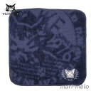 【 ノベルティプレゼント!要申込】 ダヤン わちふぃーるど 猫 猫グッズ ダヤングッズ タオル プチタオル リーフ・紺 ねこ 猫のダヤン 猫柄 wachifield 公式 かわいい キャラクター プレゼント ギフト 本革 父の日 ギフト ラッピング 23L