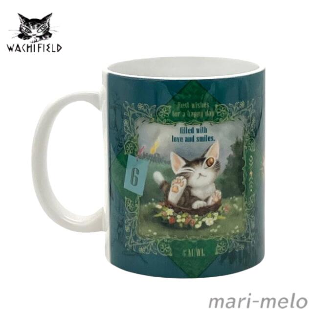 【 土日祝も発送！】 ダヤン わちふぃーるど ダヤングッズ マグカップ にゃんスリー マグ 6月 ねこ 猫のダヤン 猫柄 wachifield 公式 かわいい キャラクター プレゼント ギフト 父の日 ギフト ラッピング 25E