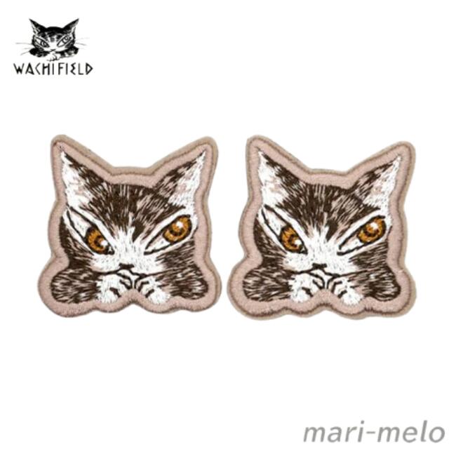 【 土日祝も発送!】 ダヤン わちふぃーるど ダヤングッズ アクセサリー 刺繍 クリップ 2P うでぐみ ねこ 猫のダヤン 猫柄 wachifield 公式 か...