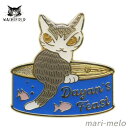 【 スーパーセールクーポン】 ダヤン わちふぃーるど ダヤングッズ 猫 ピンズ 猫缶 ねこ ネコ グッズ 猫のダヤン dayan 公式 猫好き かわいい キャラクター 25H