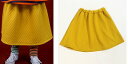☆秋冬商品【ZoZIO/ゾジヲ】【ZZ233007-4】MAU skirt(S〜L/85〜130)ボトム/スカート/キッズ/マウスカート/【セール商品】