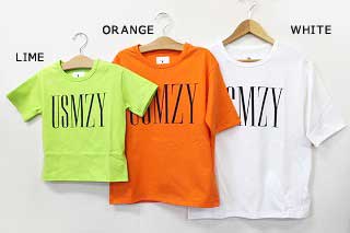 ☆春夏商品【SMOOTHY/スムージー】【23T-05】USMZYネオンビッグTee(S〜XL)ロゴネオンビッグTシャツ/半袖..