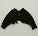 ☆2023秋冬【eLfinFolk/エルフィンフォルク】【elf-231K51】Womens Cable knit bolero(M)トップス/はおりもの/ボレロ/レディース/ウィメンズケーブルニットボレロ/【セール商品】