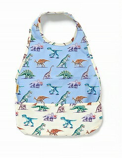 〇【fafa/フェフェ】【1865-0002t】APRON BIB(BABY FREE)ダイナソー/恐竜柄/エプロンビブ/小物/ベビー/