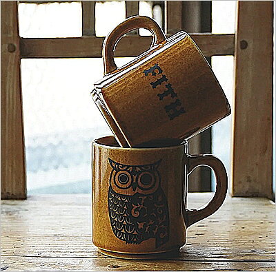◎【FITH/フィス】【12682099】ノベルティ フクロウ マグカップ【FITH社4ブランド/通常商品33,000円(税込)以上のお買い物対象】//ジュニア/レディース