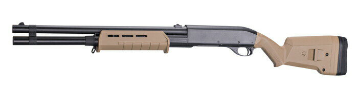 （4/1 入荷）【CYMA】M870 M-Style スポーツラインショットガン｜DEカラー｜ロング｜エアコキ｜3発同時発射｜CM355LDE（楽天・G U N M A L L 大阪）