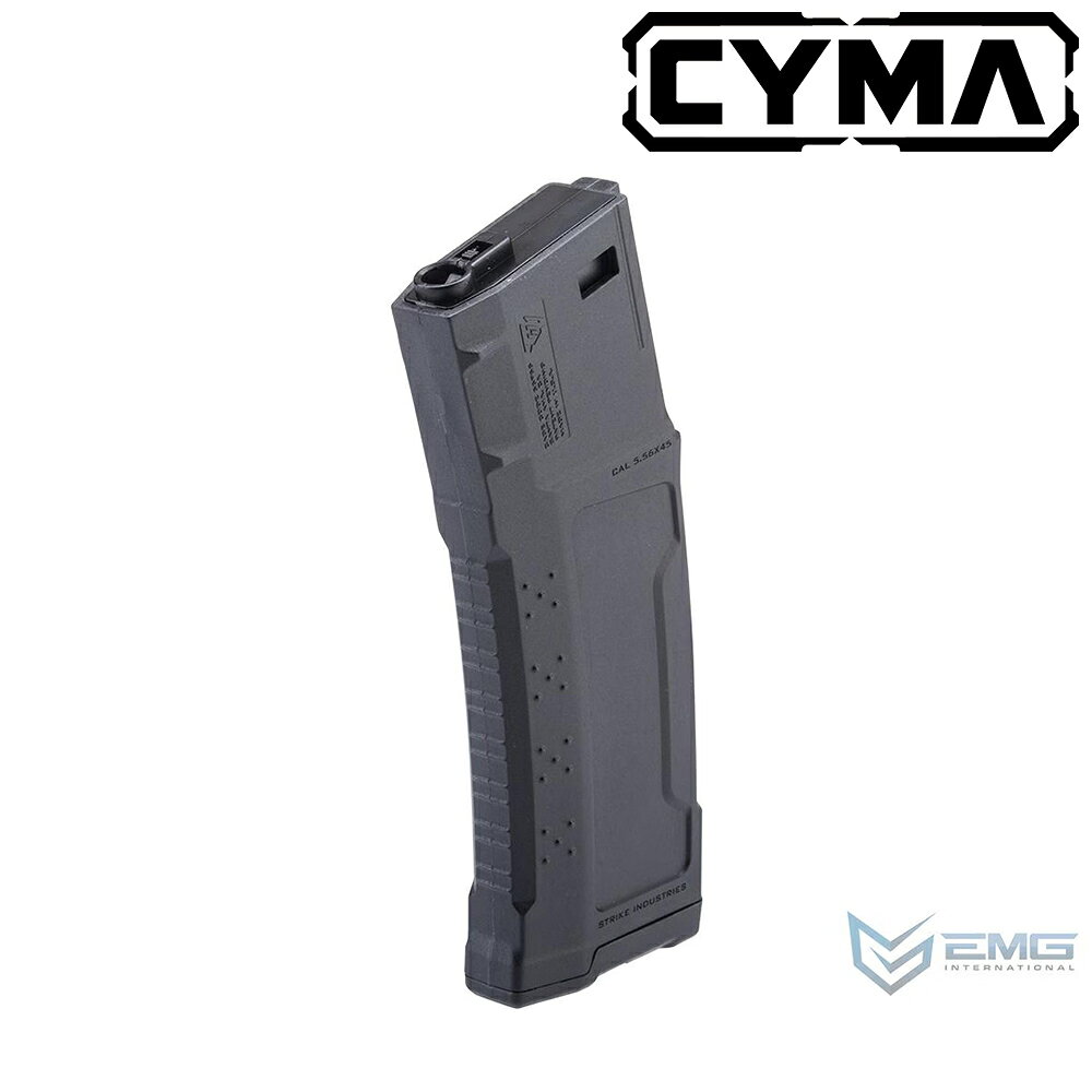 ・メーカー：CYMA ・Strike Industriesライセンス品 ・材質：樹脂 ・スプリング給弾式 ・対応：スタンダード M4/M16電動ガン （ご使用について） ※メーカや本体によっては入りづらい、マガジンキャッチがかからない等の場合がございます。 ご使用される際に、マガジン若しくは本体側を加工する必要がある場合がございます。