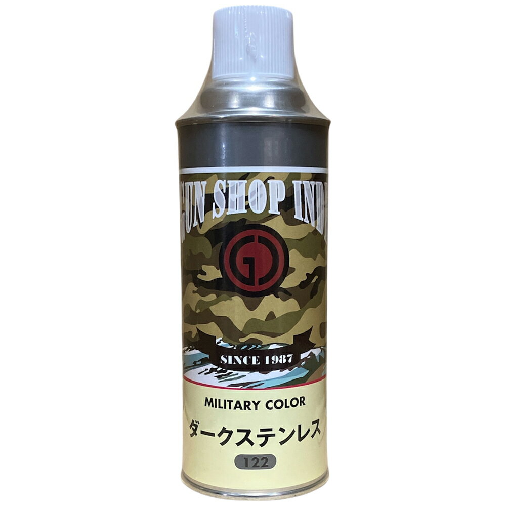 【インディ】 カラースプレー ダークステンレス 420ml