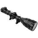 (7/25再入荷)【UFC】3-9x50 AOEG イルミネートスコープBK マウントリング付