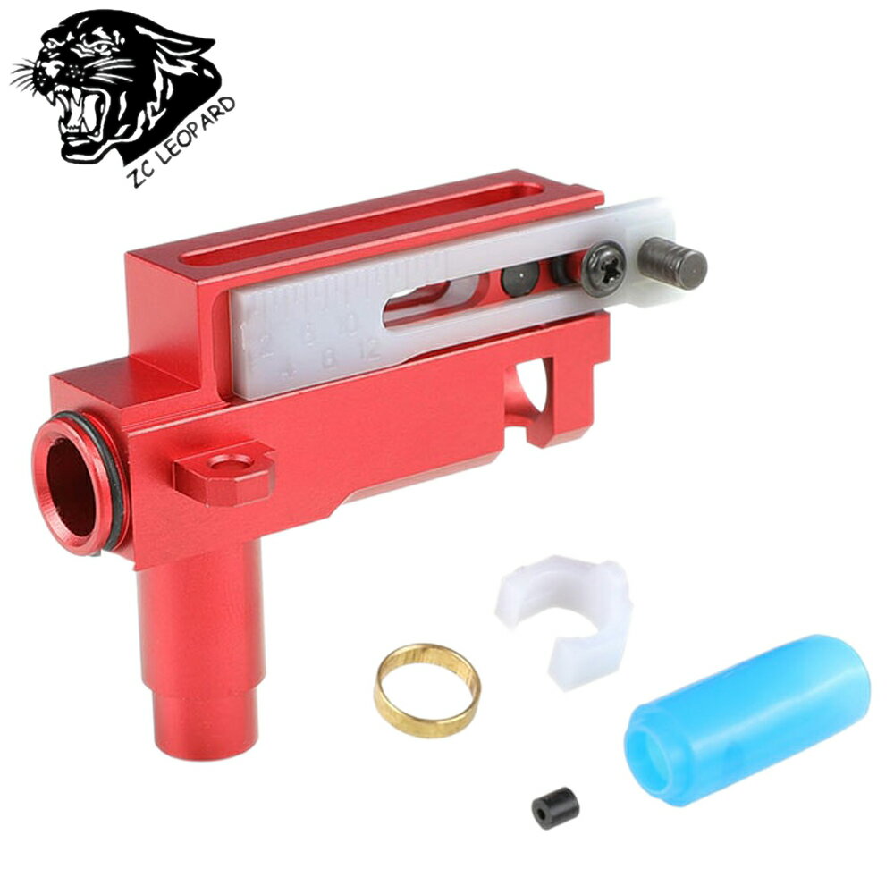 ZC LEOPARD AK CNC HOPチャンバー レッド
