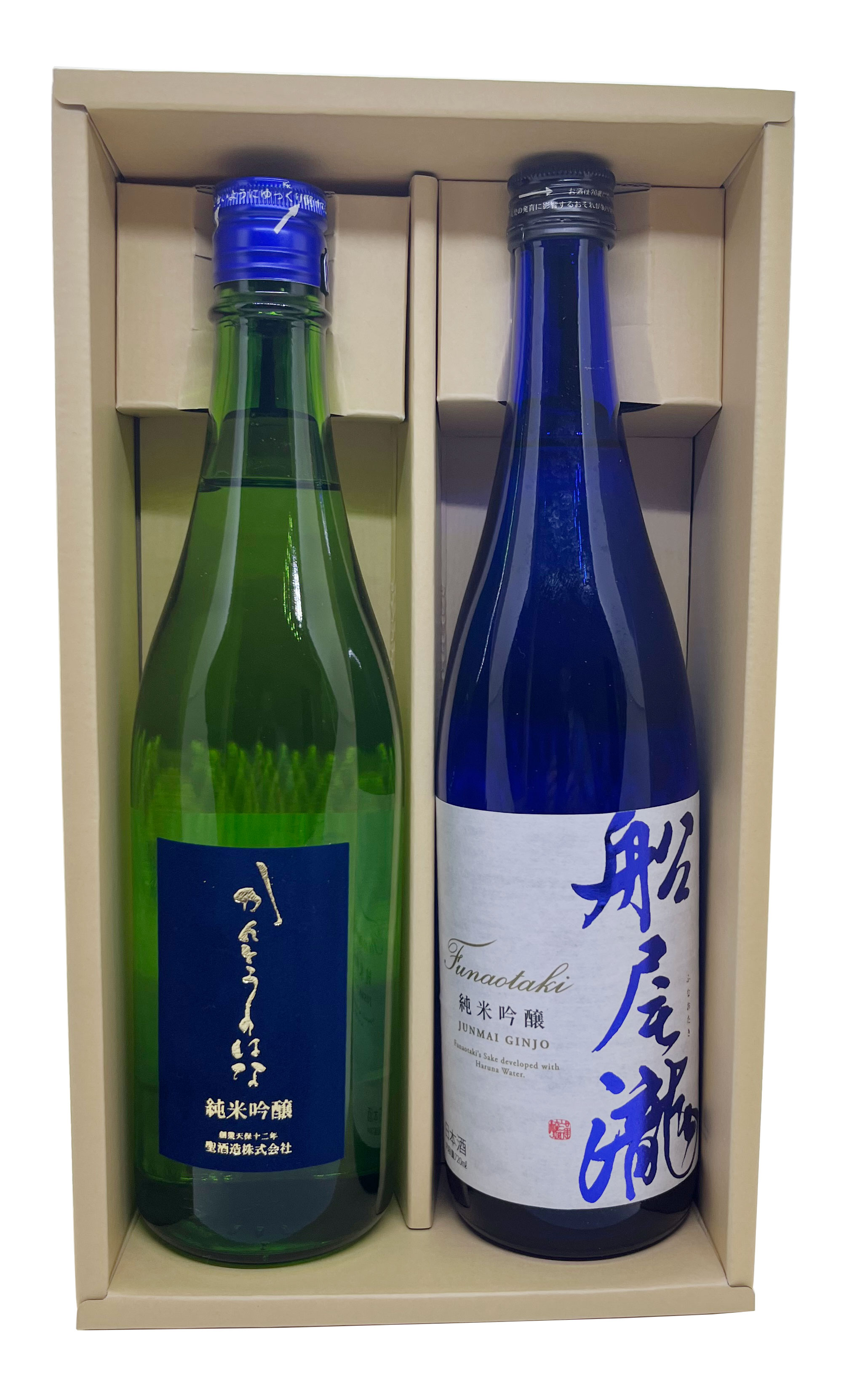 送料無料 【 純米吟醸 船尾瀧 かんとうのはな 飲み比べセット 2本 720ml】　群馬の地酒 日本酒 お酒 酒 ホワイトデー プレゼント ギフト 飲み比べ 群馬 贈り物 内祝い 辛口 誕生日