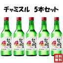 送料無料【ジンロ チャミスル すもも 360ml　5本セット】 韓国焼酎 韓国 焼酎 眞露 JINR ...