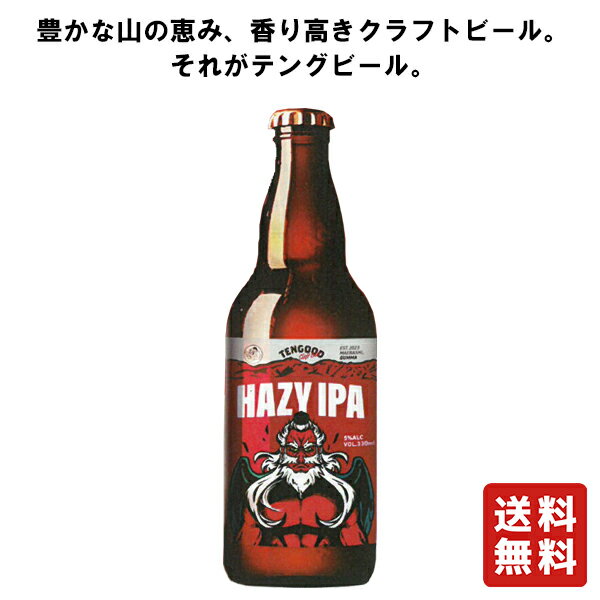 クール便 送料無料 TENGOOD BEER Hazy IPA 6本 330ml【テングビール】