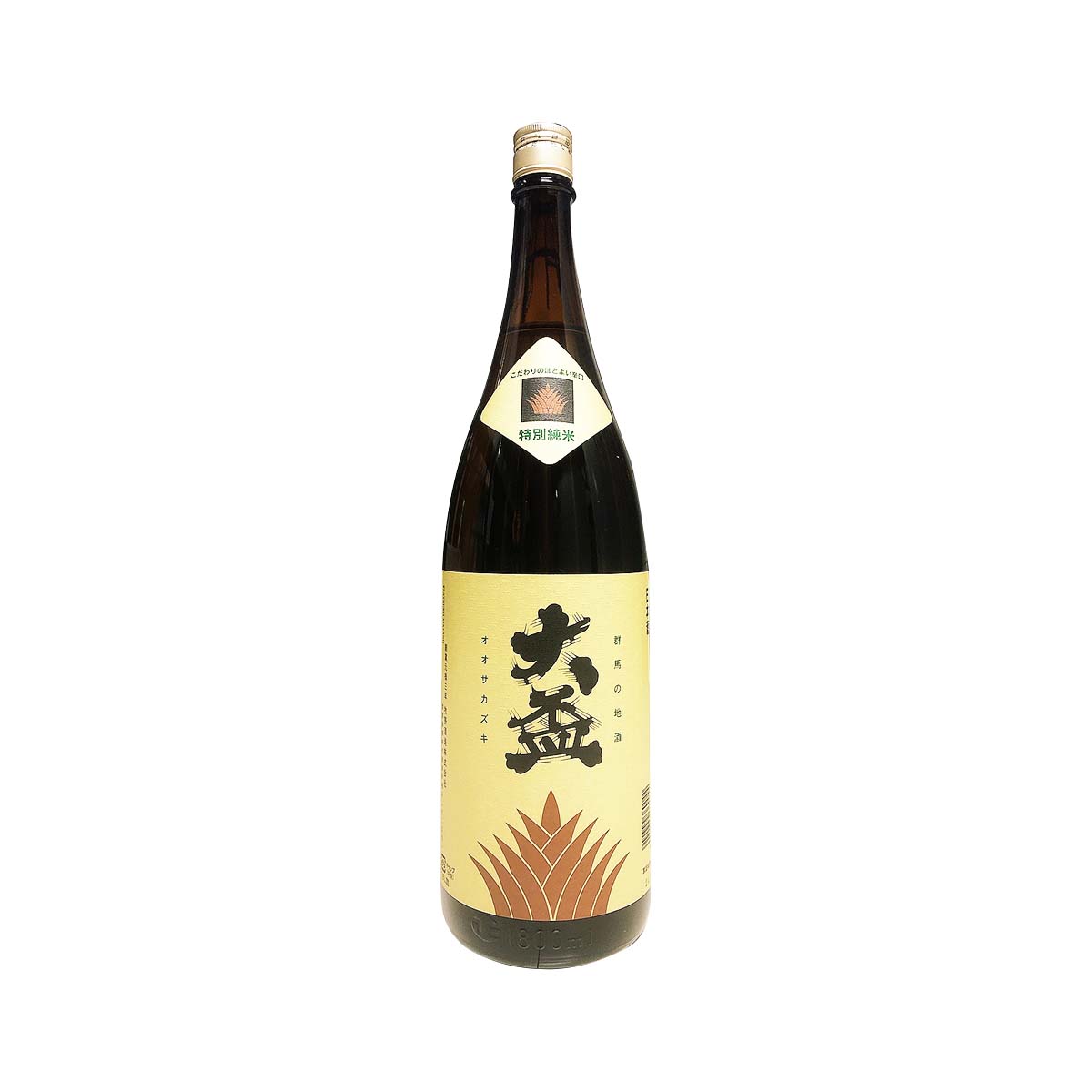 【牧野酒造 大盃 特別純米酒 1800ml】