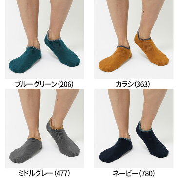 アウトレット セール グンゼ ルームソックス メンズ 秋冬 ウチコレ 内側パイル 裏起毛 くるぶし丈 厚手 おうち用ソックス 室内 おうち時間 GUNZE AUN401 25-27cm GUNZE91
