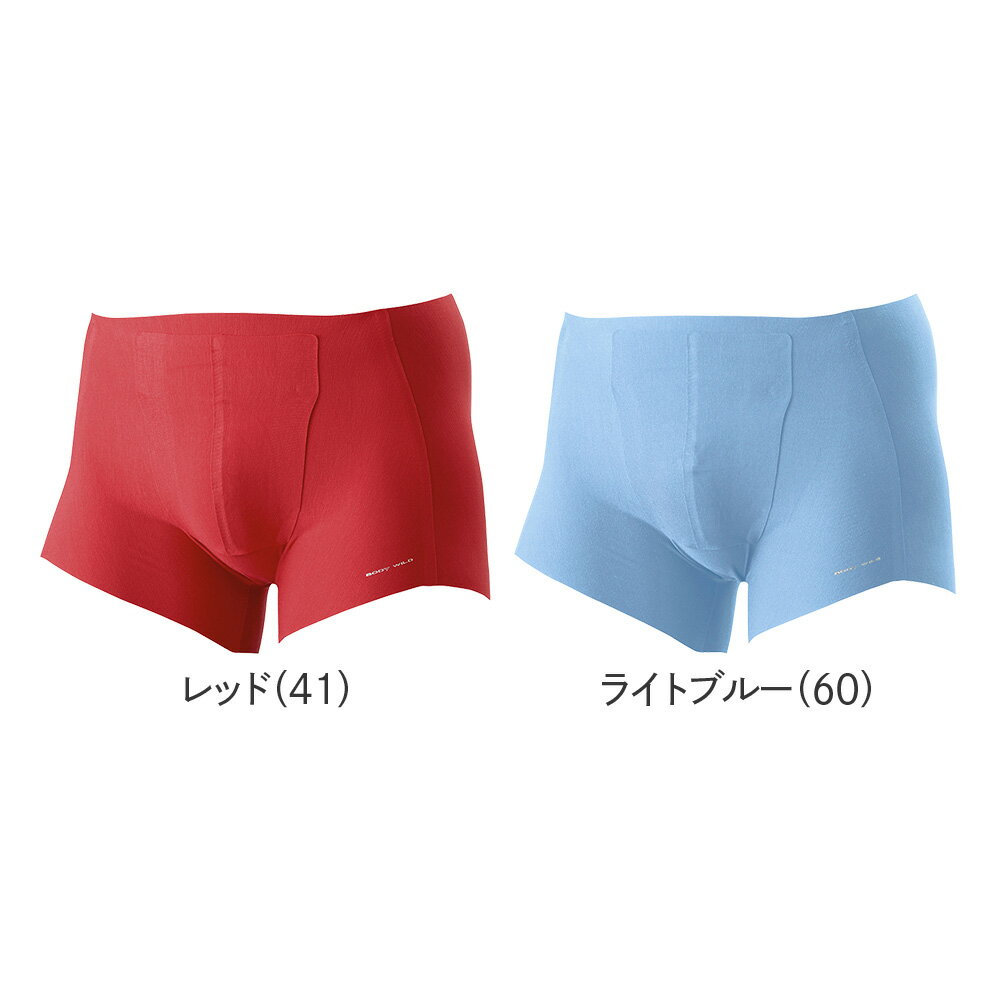 グンゼ ボクサーパンツ メンズ 年間 ボディワイルド 前開き パンツ AIRZ シームオフ アンダーウェア 下着 腰ゴムなし 縫い目なし ストレスフリー ラク おしゃれ かっこいい BWY960B M-LL GUNZE11