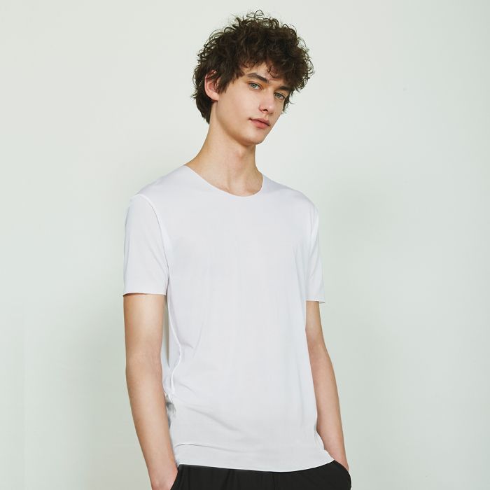 アウトレット セール クルーネックTシャツ 吸汗速乾 GUNZE グンゼ ADVANCE LABEL アドバンスレーベル メンズ MA9013 M-LL 丸首 インナー 汗 天竺 涼しい 無地 ホワイト 白 黒 M-LL 春夏 GUNZE11