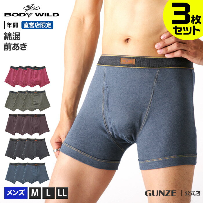 ڤޤȤ㤤  ܥѥ  ǯ 3祻å » Ծ忼 ѥ  3P  ܥǥ磻 ʺ եå 䤵 餫 ľĸ  ̵ GUNZE BODY WILD ST3585P M-LL