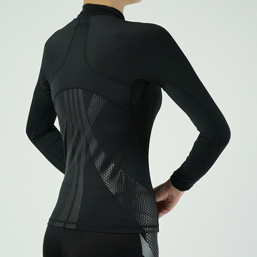 【SALE】ライザップ ゴルフ ロングスリーブ ハイネック トップス レディース イン...
