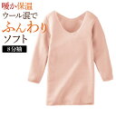 グンゼ 8分袖スリーマー レディース 秋冬 暖暖 ウール混 裏起毛 冬下着 あったか肌着 女性 下着 肌着 インナー あったかインナー GUNZE DDL246...