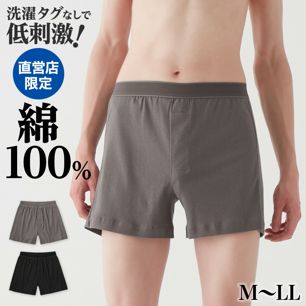 グンゼ トランクス グンゼ ニットトランクス メンズ 綿100% 前あき 乾燥機対応 肌着 下着 男性 パンツ シンプル 無地 定番 綿 コットン ギフト プレゼント ザグンゼ 黒 グレー ブラック オフィス 仕事 the GUNZE S M L LL CK8390