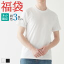 福袋 2025年 グンゼ Tシャツ 丸首 数量限定 3枚組 セット ユニセックス 男女兼用 メンズ レディース 綿 綿100 クルーネック 半袖 丈夫 やわらか...
