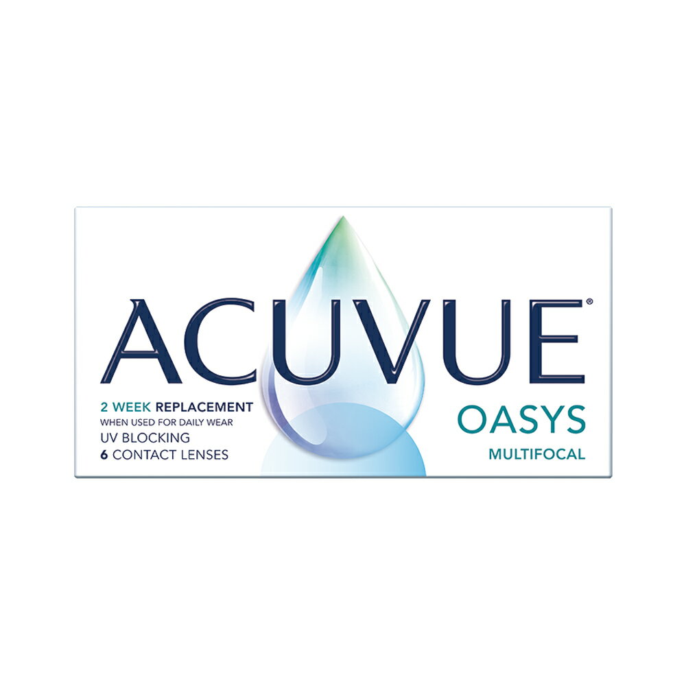 2week アキュビューオアシス マルチフォーカル (6枚)【1箱】遠近両用 UVカット コンタクトレンズ 2week 遠近両用 ACUVUE OASYS ジョンソン・エンド・ジョンソン