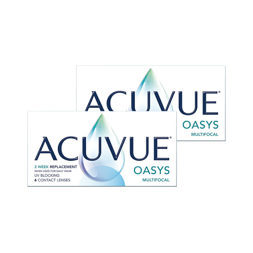 2week アキュビューオアシス マルチフォーカル (6枚)【2箱】遠近両用 UVカット コンタクトレンズ 2week 遠近両用 ACUVUE OASYS ジョンソン・エンド・ジョンソン