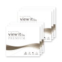 シリコーンハイドロゲル UVカット ビューイット PREMIUM 1day(30枚)【6箱】コンタクトレンズ ワンデー 酸素透過率187 国内最高スペック プレミアム 潤い成分配合 含水率47.0% DIA14.0 BC8.7 コンタクト 送料無料(4)