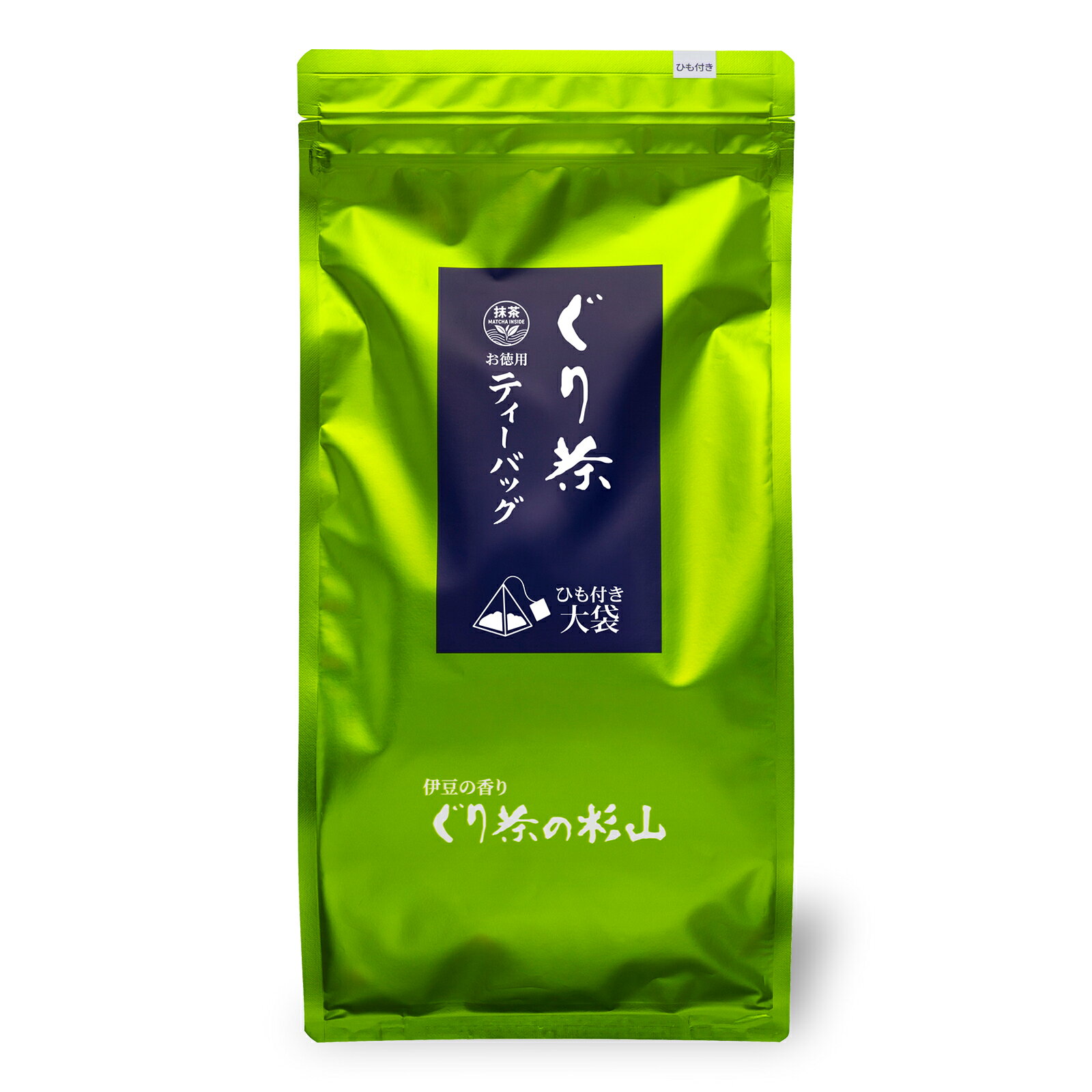 【お徳用】ぐり茶 ティーバッグ大袋ひも付き 160g（標準40個入） お茶 日本茶 緑茶 ティーパック 緑茶 日本茶 ティー…