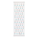 コンテックス フェイスタオル 布ごよみ ボーダーウサギ ピンク 約33×100cm 50378-002