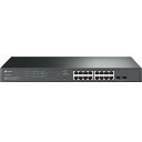 TP-Link Jetstream 18ポート ギガビット スイッチングハブ PoE+ 給電 (18ポートの内16ポートPoE+対応) TL-SG2218P