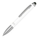 ゼブラ タッチペン付油性ボールペン スタイラスC1 0.7mm P-ATC1-W 白(2)