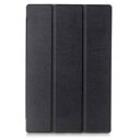 【Trocent】For Sony Xperia Z4 Tablet ケース docomo SO-05G / au SOT31 ケース スタンド機能付き 三つ折型 超薄型 内蔵マグネット開閉式 PUレザーカバー スリープ喚起機能付け (Z4 Tablet