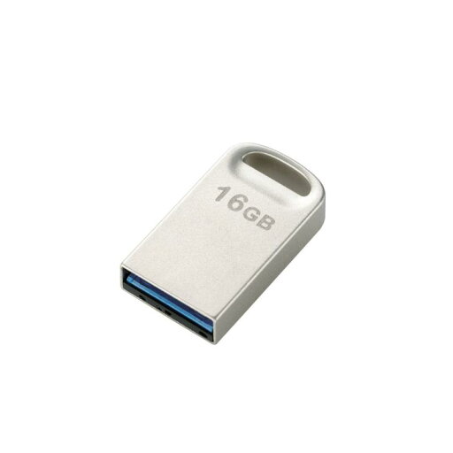 エレコム USBメモリ 16GB USB3.0 超小型 シルバー MF-SU316GSV エレコム USBメモリ 16GB USB3.0 超小型 シルバー MF-SU316GSV