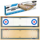 GoSports Shuffleboard and Curling 2-in-1 Table Game