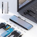 Microsoft Surface laptop Go 2/Go Surface Laptop 5/4/3 USB ハブ 4K HDMIポート+ USB 3.0*2+Type-C + SD/TFカードスロット + 3.5mmオーディオポート サーフェス(2)