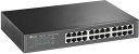 TP-Link スイッチングハブ 24ポート TL-SG1024D 10/100/1000Mbps 金属筺体 ギガビット