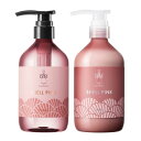 ISM シャンプー&トリートメント セット シェルピンク 各490ml