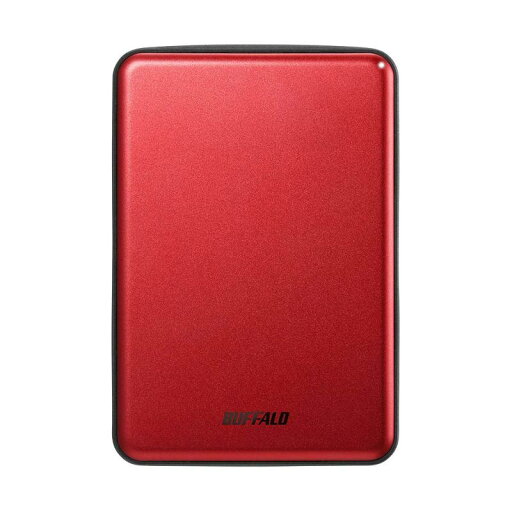 BUFFALO USB3.1(Gen.1)対応 アルミ素材&薄型ポータブルHDD 1TB レッド HD-PUS1.0U3-RDD BUFFALO USB3.1(Gen.1)対応 アルミ素材&薄型ポータブルHDD 1TB レッド HD-PUS1.0U3-RDD