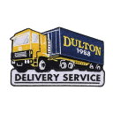 ダルトン(Dulton) 雑貨 ダルトン ワッペン デリバリーサービス 横100×縦64mm スタイルタイプC DULTON WAPPEN C DELIVERY SERVICE 118-336C