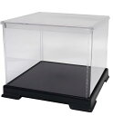 かしばこ商店 透明フィギュアケース 内寸 横幅14.8×奥行14.8×高さ00.0cm 151500(3)