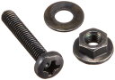 親和産業 30~40mm角ファンモータ用取付M3ネジセット/10mm厚用 FS-NEJI-03